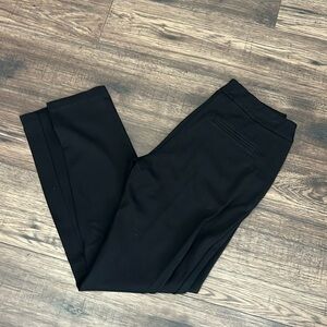 J.McLaughlin Black Straight Leg Stretch Dress Pants